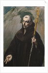 Saint Benedict of Nursia, 1577-1579 by Dominico El Greco