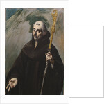 Saint Benedict of Nursia, 1577-1579 by Dominico El Greco