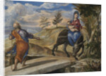 The Flight into Egypt, c. 1570 by Dominico El Greco