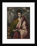 Saint John the Evangelist, c. 1605 by Dominico El Greco