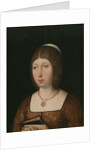 Queen Isabella I of Castile, c. 1490 by Anonymous
