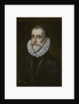 Portrait of Rodrigo Vázquez de Arce, First third of 17th cen by Dominico El Greco