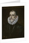 Portrait of Rodrigo Vázquez de Arce, First third of 17th cen by Dominico El Greco