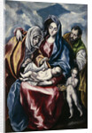 The Holy Family with Saint Anne and John the Baptist as Child, ca. 1600 by Dominico El Greco