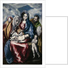 The Holy Family with Saint Anne and John the Baptist as Child, ca. 1600 by Dominico El Greco