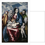 The Holy Family with Saint Anne and John the Baptist as Child, ca. 1600 by Dominico El Greco