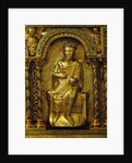 The Shrine of Charlemagne, Detail: Frederick II, Holy Roman Emperor, 1215 by West European Applied Art