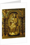 The Shrine of Charlemagne, Detail: Frederick II, Holy Roman Emperor, 1215 by West European Applied Art