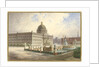 The Berliner Stadtschloss. View of the palace facade from the palace bridge, 1886 by Hermann Ziller