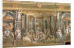 The Baptism of Constantine, 1517-1524 by Gianfrancesco Penni