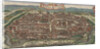 Birds-eye view of Vienna from North, 1609 by Jacob Hoefnagel