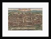Birds-eye view of Vienna from North, 1609 by Jacob Hoefnagel