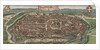Birds-eye view of Vienna from North, 1609 by Jacob Hoefnagel