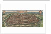 Birds-eye view of Vienna from North, 1609 by Jacob Hoefnagel