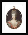 Portrait of Queen Marie Antoinette of France, Mid of the 18th cen by Anonymous