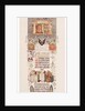 Menu of the Feast meal to celebrate of the Coronation of Nicholas II and Alexandra Fyodorovna, 1896 by Viktor Mikhaylovich Vasnetsov