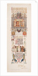 Menu of the Feast meal to celebrate of the Coronation of Nicholas II and Alexandra Fyodorovna, 1896 by Viktor Mikhaylovich Vasnetsov