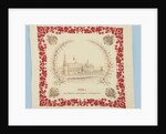Headscarf. Present on the occasion of the Coronation of Nicholas II 1896, 1896 by Master of Danilovskaya Cotton Mill