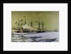 Icebreaking in the Dnieper Liman for the passage of Floating batteries, 1855-1856, 1860 by Antoine Léon Morel-Fatio