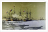 Icebreaking in the Dnieper Liman for the passage of Floating batteries, 1855-1856, 1860 by Antoine Léon Morel-Fatio