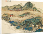 Mount Penglai (Mountain of Immortals), 1924 by Tessai Tomioka