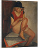 The Model, ca 1926 by Boris Dmitryevich Grigoriev