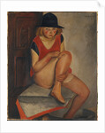 The Model, ca 1926 by Boris Dmitryevich Grigoriev