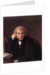 Portrait of the composer Luigi Cherubini, 1841 by Jean Auguste Dominique Ingres