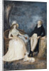 Charlotte von Stein and Johann Wolfgang von Goethe in conversation, Second Half of the 18th cen by German master