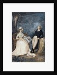 Charlotte von Stein and Johann Wolfgang von Goethe in conversation, Second Half of the 18th cen by German master