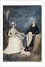Charlotte von Stein and Johann Wolfgang von Goethe in conversation, Second Half of the 18th cen by German master
