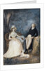 Charlotte von Stein and Johann Wolfgang von Goethe in conversation, Second Half of the 18th cen by German master