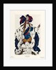 King. Costume design for the ballet Sleeping Beauty by P. Tchaikovsky, 1921 by Léon Bakst