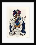 King. Costume design for the ballet Sleeping Beauty by P. Tchaikovsky, 1921 by Léon Bakst