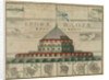 Plan of the Kronstadt Fortress, 1750 by Johann Baptist Homann
