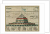 Plan of the Kronstadt Fortress, 1750 by Johann Baptist Homann