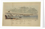 Panoramic view of Kronstadt and St. Petersburg by Anonymous