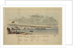 Panoramic view of Kronstadt and St. Petersburg by Anonymous