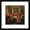 The Return of the Volunteer from the Wars of Liberation to His Family Still Living in Accordance wit by Moritz Daniel Oppenheim