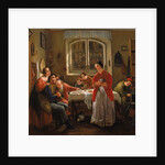 The Return of the Volunteer from the Wars of Liberation to His Family Still Living in Accordance wit by Moritz Daniel Oppenheim