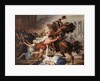 Destruction of Jerusalem by the Romans (Study), 1824 by François-Joseph Heim