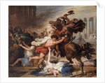 Destruction of Jerusalem by the Romans (Study), 1824 by François-Joseph Heim