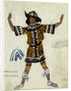 Costume design for the ballet Daphnis et Chloé by M. Ravel, 1912 by Léon Bakst