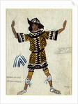 Costume design for the ballet Daphnis et Chloé by M. Ravel, 1912 by Léon Bakst