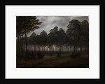 The times of day: The evening, 1821-1822 by Caspar David Friedrich