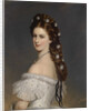 Empress Elisabeth of Austria with Diamond stars in her hair, ca 1860 by Franz Xavier Winterhalter