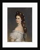 Empress Elisabeth of Austria with Diamond stars in her hair, ca 1860 by Franz Xavier Winterhalter