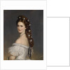 Empress Elisabeth of Austria with Diamond stars in her hair, ca 1860 by Franz Xavier Winterhalter
