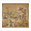 Flowering Plants in Autumn, 18th century by Ogata Korin