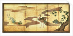 Phoenixes by Paulownia Trees, 17th century by Kano Tan'yu